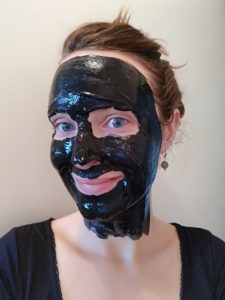 masque détox charbon